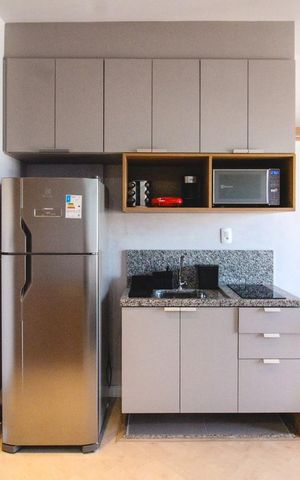 Apartamento à venda com 34m², 1 quarto e sem vaga Apartamento à venda com 34m², 1 quarto e sem vagaCozinha