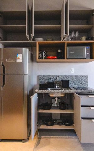 Apartamento à venda com 34m², 1 quarto e sem vaga Apartamento à venda com 34m², 1 quarto e sem vagaCozinha