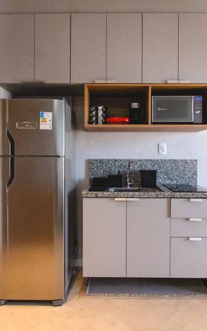 Apartamento à venda com 34m², 1 quarto e sem vaga Apartamento à venda com 34m², 1 quarto e sem vagaCozinha
