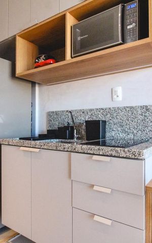 Apartamento à venda com 34m², 1 quarto e sem vaga Apartamento à venda com 34m², 1 quarto e sem vagaCozinha