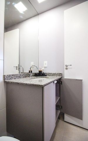 Apartamento à venda com 34m², 1 quarto e sem vaga Apartamento à venda com 34m², 1 quarto e sem vagaBanheiro