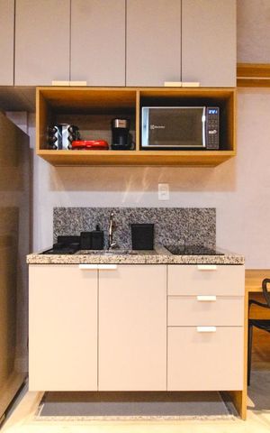 Apartamento à venda com 34m², 1 quarto e sem vaga Apartamento à venda com 34m², 1 quarto e sem vagaCozinha