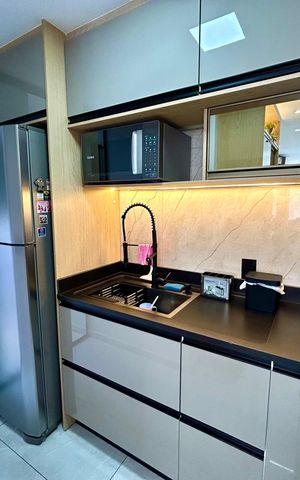 Apartamento à venda com 81m², 2 quartos e 2 vagas Apartamento à venda com 81m², 2 quartos e 2 vagasCozinha