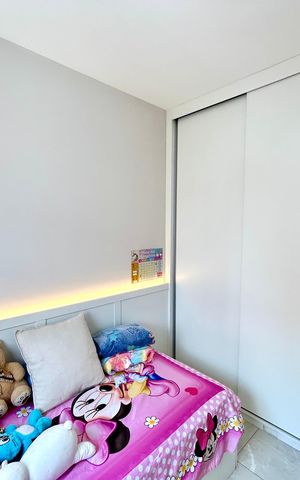 Apartamento à venda com 81m², 2 quartos e 2 vagas Apartamento à venda com 81m², 2 quartos e 2 vagasQuarto 1