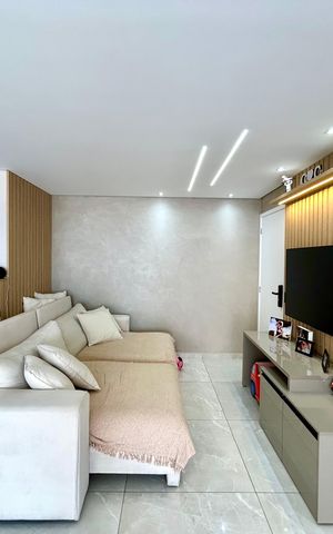 Apartamento à venda com 81m², 2 quartos e 2 vagas Apartamento à venda com 81m², 2 quartos e 2 vagasSala