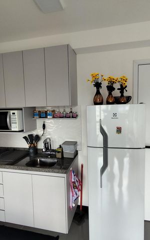 Studio à venda com 27m², 1 quarto e sem vaga Studio à venda com 27m², 1 quarto e sem vagaCozinha