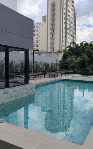 Studio à venda com 27m², 1 quarto e sem vaga Studio à venda com 27m², 1 quarto e sem vagaÁrea externa