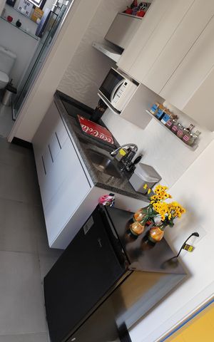 Studio à venda com 27m², 1 quarto e sem vaga Studio à venda com 27m², 1 quarto e sem vagaCozinha