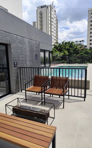 Studio à venda com 27m², 1 quarto e sem vaga Studio à venda com 27m², 1 quarto e sem vagaÁrea externa