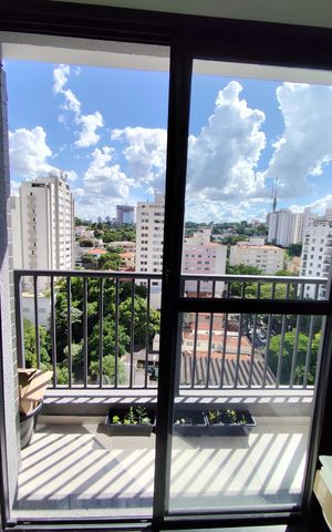 Studio à venda com 27m², 1 quarto e sem vaga Studio à venda com 27m², 1 quarto e sem vagaSala