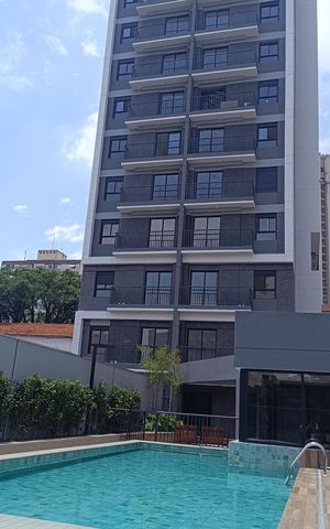 Studio à venda com 27m², 1 quarto e sem vaga Studio à venda com 27m², 1 quarto e sem vagaFachada