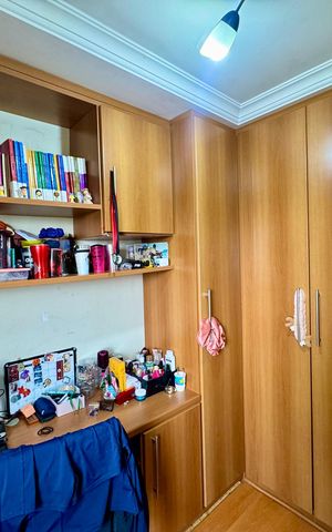 Apartamento à venda com 76m², 3 quartos e 2 vagas Apartamento à venda com 76m², 3 quartos e 2 vagasQuarto 3