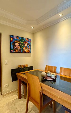 Apartamento à venda com 76m², 3 quartos e 2 vagas Apartamento à venda com 76m², 3 quartos e 2 vagasSala de Jantar