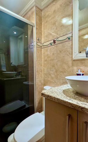 Apartamento à venda com 76m², 3 quartos e 2 vagas Apartamento à venda com 76m², 3 quartos e 2 vagasBanheiro 1