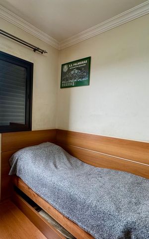 Apartamento à venda com 76m², 3 quartos e 2 vagas Apartamento à venda com 76m², 3 quartos e 2 vagasQuarto 1
