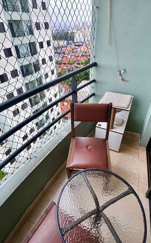 Apartamento à venda com 76m², 3 quartos e 2 vagas Apartamento à venda com 76m², 3 quartos e 2 vagasVaranda da Sala