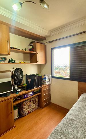 Apartamento à venda com 76m², 3 quartos e 2 vagas Apartamento à venda com 76m², 3 quartos e 2 vagasQuarto 1