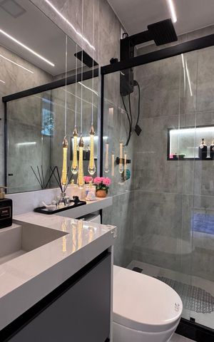 Casa de condomínio à venda com 217m², 3 quartos e 1 vaga Casa de condomínio à venda com 217m², 3 quartos e 1 vagaSuíte 3 - Banheiro