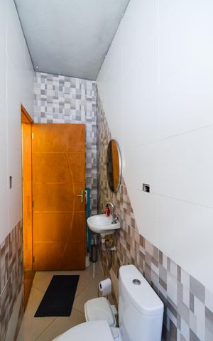 Casa para alugar com 480m², 2 quartos e 2 vagasBanheiro da Área gourmet