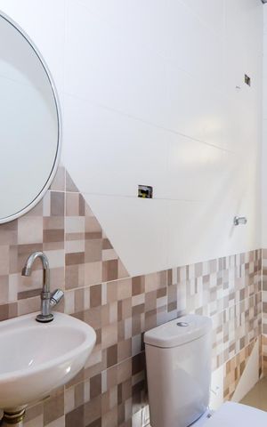 Casa para alugar com 480m², 2 quartos e 2 vagasBanheiro da Área gourmet