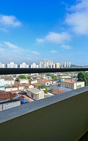Apartamento à venda com 54m², 2 quartos e 1 vagaVaranda