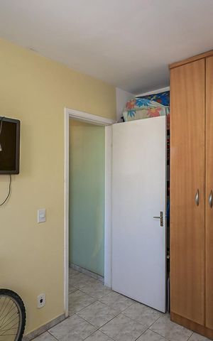 Apartamento à venda com 54m², 2 quartos e 1 vagaQuarto 2