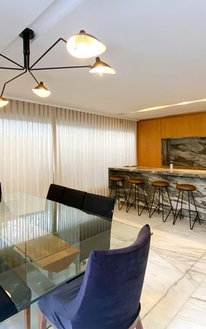 Apartamento para alugar com 303m², 4 quartos e 3 vagas Apartamento para alugar com 303m², 4 quartos e 3 vagasSala de Jantar