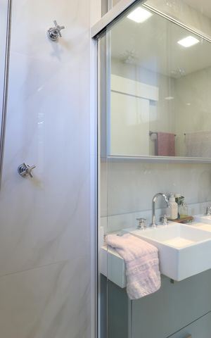 Apartamento à venda com 168m², 3 quartos e 3 vagasBanheiro da Suíte