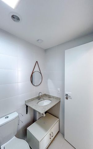Apartamento para alugar com 68m², 2 quartos e 1 vagaBanheiro