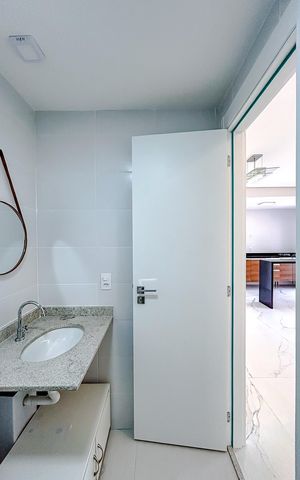 Apartamento para alugar com 68m², 2 quartos e 1 vagaBanheiro