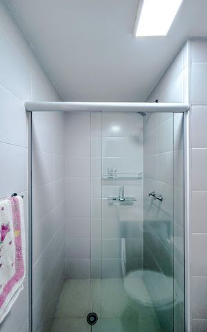 Apartamento para alugar com 68m², 2 quartos e 1 vagaBanheiro da Suíte