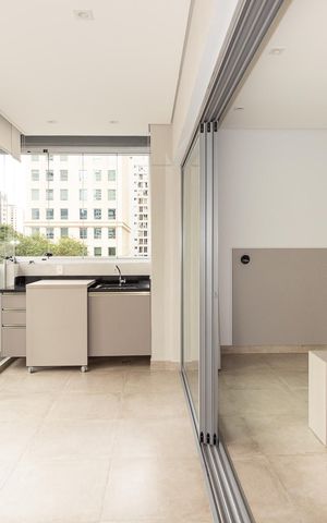Studio para alugar com 45m², 1 quarto e 1 vaga Studio para alugar com 45m², 1 quarto e 1 vagaSacada