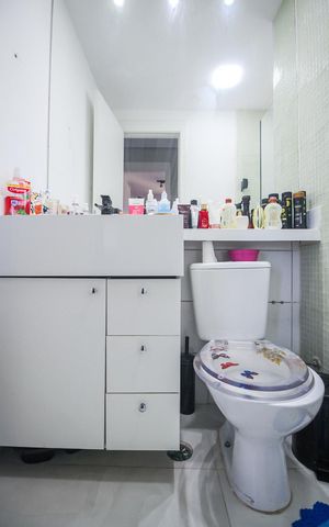 Apartamento à venda com 45m², 2 quartos e 1 vagaBanheiro
