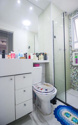 Apartamento à venda com 45m², 2 quartos e 1 vagaBanheiro