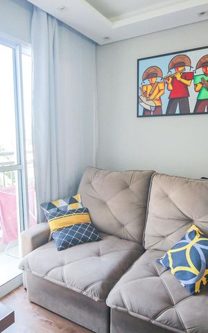 Apartamento à venda com 45m², 2 quartos e 1 vagaSala