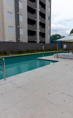 Apartamento para alugar com 37m², 2 quartos e sem vaga Apartamento para alugar com 37m², 2 quartos e sem vagaÁrea comum - Piscina