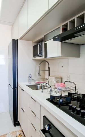 Apartamento à venda com 68m², 2 quartos e 1 vagaCozinha