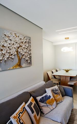 Apartamento à venda com 68m², 2 quartos e 1 vagaSala