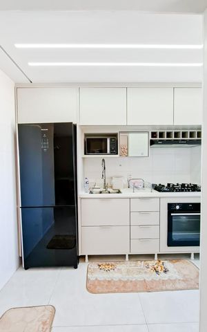 Apartamento à venda com 68m², 2 quartos e 1 vagaCozinha