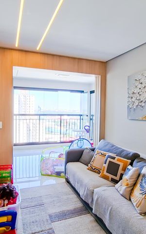 Apartamento à venda com 68m², 2 quartos e 1 vagaSala