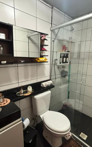 Apartamento à venda com 48m², 2 quartos e sem vaga Apartamento à venda com 48m², 2 quartos e sem vagaBanheiro