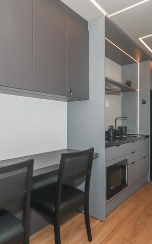 Apartamento para alugar com 28m², 1 quarto e sem vagaSala / Quarto / Cozinha