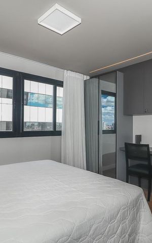 Apartamento para alugar com 28m², 1 quarto e sem vagaSala / Quarto / Cozinha