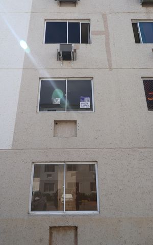 Apartamento à venda com 42m², 2 quartos e 1 vagaFachada e placa