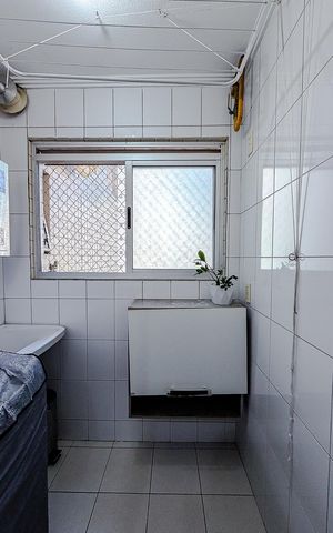 Apartamento à venda com 62m², 3 quartos e 1 vaga Apartamento à venda com 62m², 3 quartos e 1 vagaÁrea de serviço