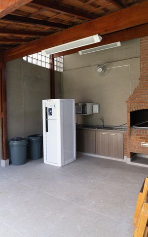 Casa de condomínio à venda com 112m², 3 quartos e 2 vagasChurrasqueira 