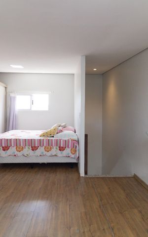 Casa de condomínio à venda com 112m², 3 quartos e 2 vagasQuarto 3