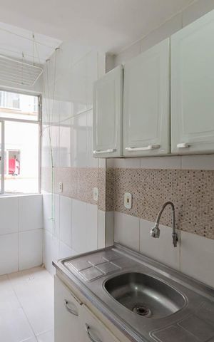 Apartamento à venda com 32m², 1 quarto e sem vagaCozinha e Área de Serviço