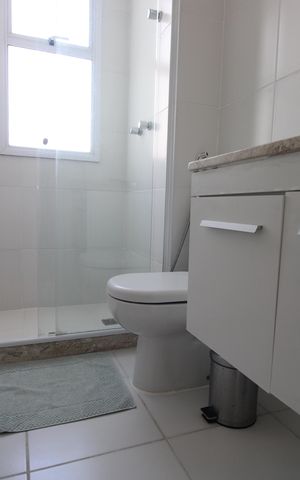 Apartamento à venda com 166m², 4 quartos e 3 vagasBanheiro da suíte 4