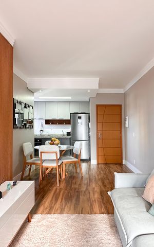 Apartamento à venda com 68m², 2 quartos e 2 vagas Apartamento à venda com 68m², 2 quartos e 2 vagasSala